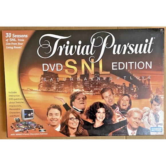Hasbro Other - TRIVIAL PURSUIT DVD SNL EDITION Saturday Night Live Board‎ Game